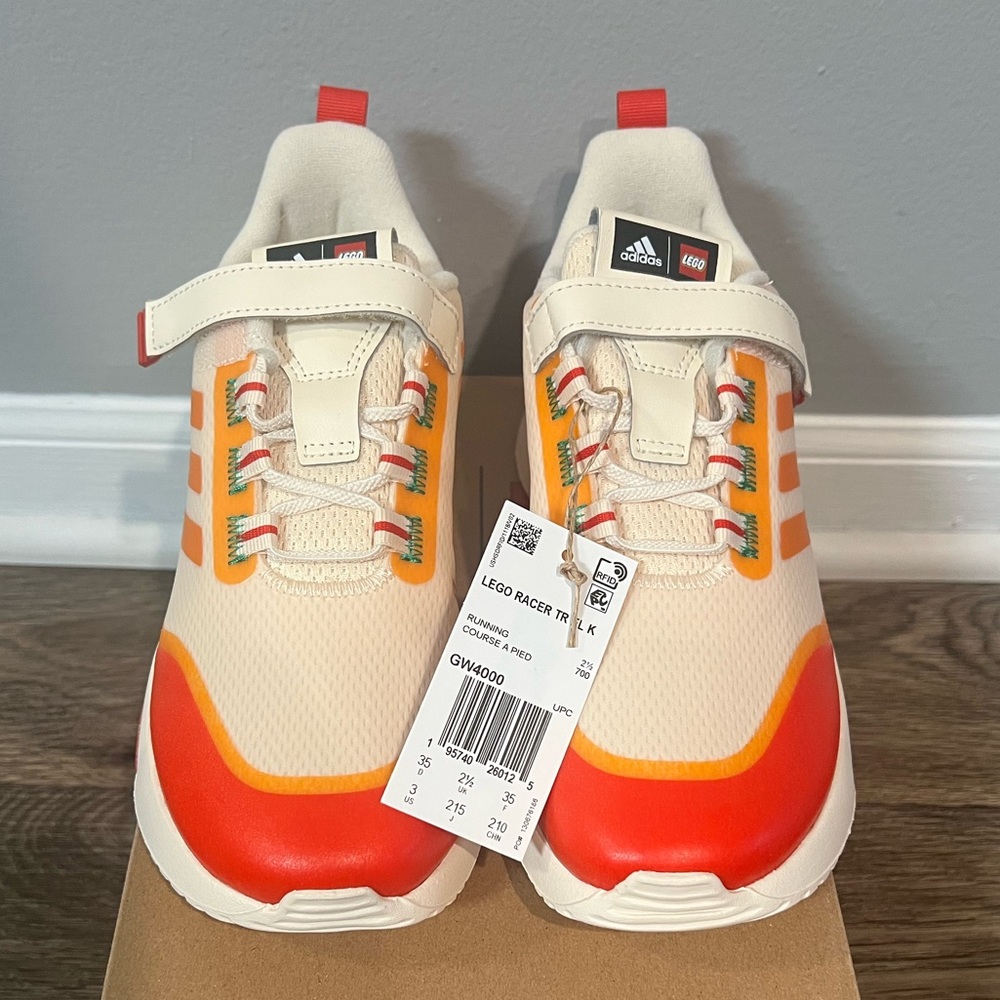 *NEW* Adidas x LEGO Racer TR EL K Unisex Kids Sneakers - Picture 2 of 10
